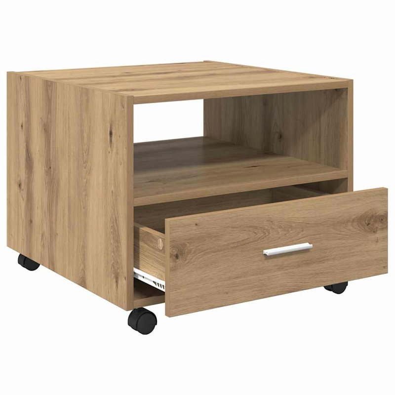 Coffee Table with Storage, Artisan Oak