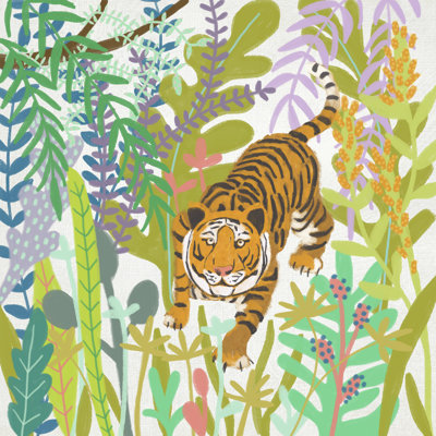 Jungle Roar II by Chariklia Zarris - Wrapped Canvas Print