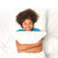  Housse de coussin carré en coton et insert-91925184
