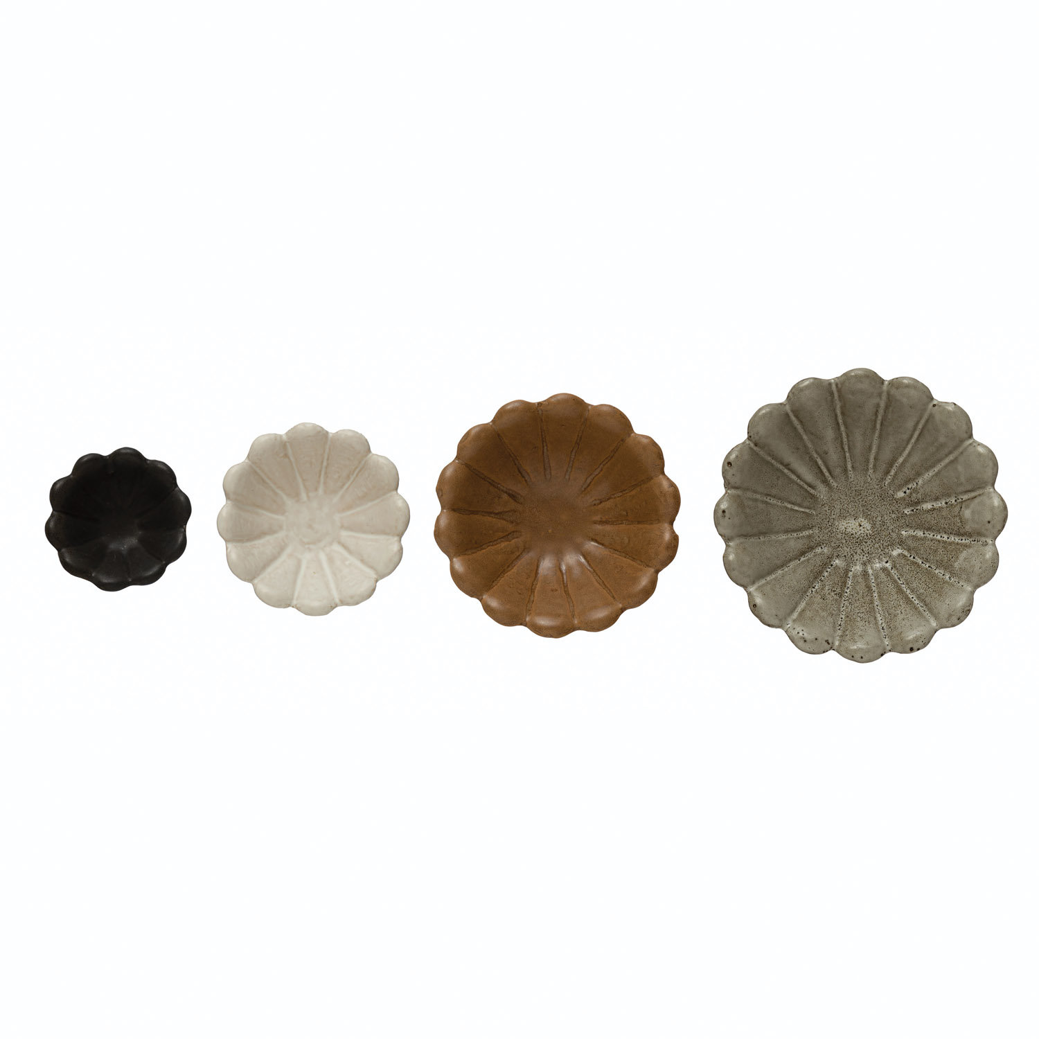 Castilly Candy Bowl, Black/White/Brown/Gray