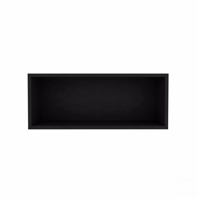 Armoire murale H 12 po, 1 tablette spacieuse, H 12 po x l 40 po x P 12,5 po, Noir