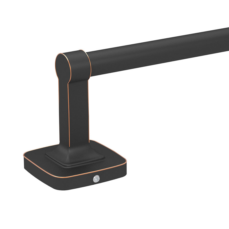 5 - Piece Bathroom Hardware Set, Black/Brown