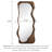 Medieval Style Unique-Shaped Wall-Mounted Floor-Standing Full-Length Mirror-118509593-118509589