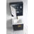 Verlene 24'' Single Bathroom Vanity with Ceramic Top-1444552214