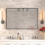 Miroir de salle de bain noir brillant pour miroir mural-357658180