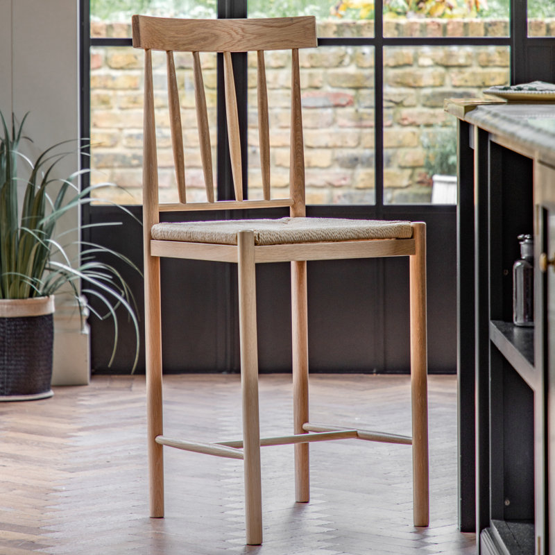Kysean 65cm Bar Stool, Brown