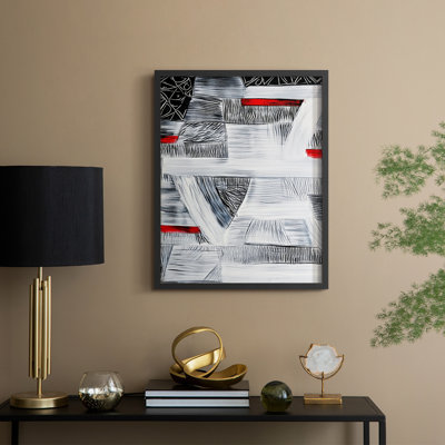 Abstract CDXLVII Framed Print - Ready To Hang