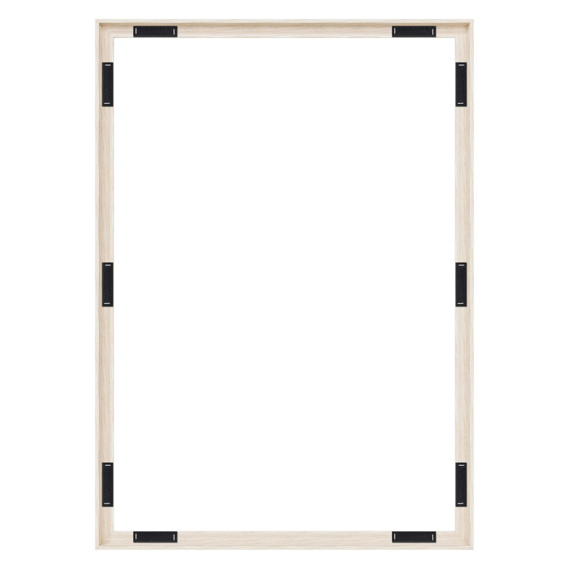 Cadre photo toile flottante naturel, Beige, 24 po x 36 po, 24 po x 36 po, Rectangulaire