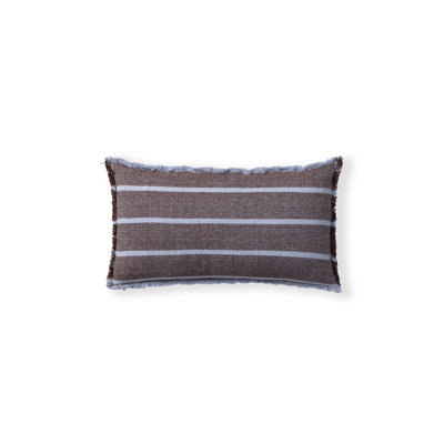 Lignes de coussin rectangulaires bleu marine