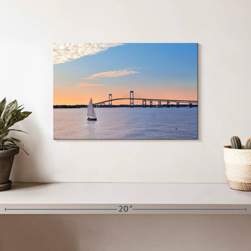 Mehar Newport Bridge, 8" H x 12" W