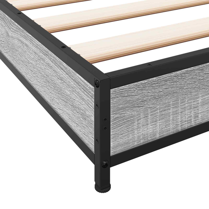 Bed, Grey Sonoma
