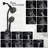 7 Shower System With Drill- Stainless Steel Slide And Matte Black Dual Heads Bar 7 Spray Modes