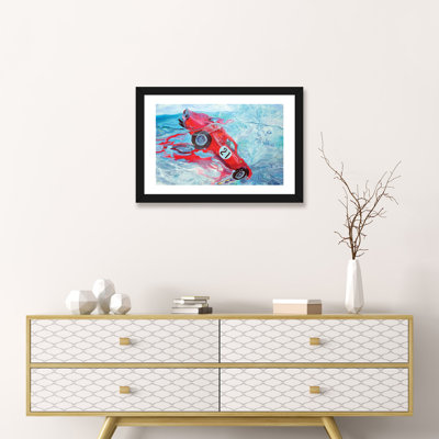 «Ferrari No. 21» par Marcello Petisci - reproduction d'art