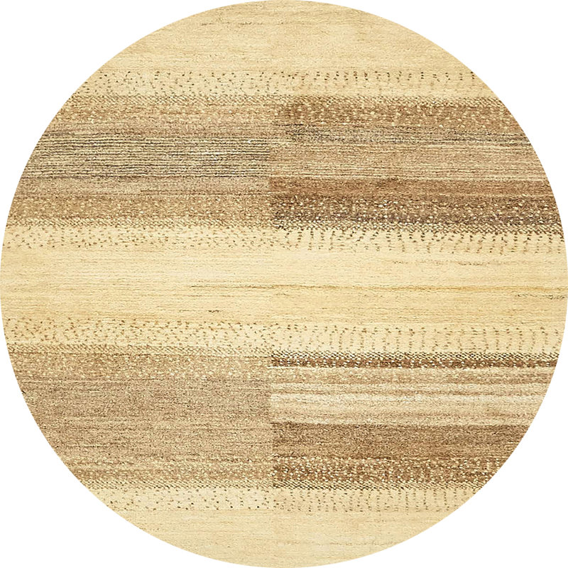 Abstract Indoor Rug, Round 3'