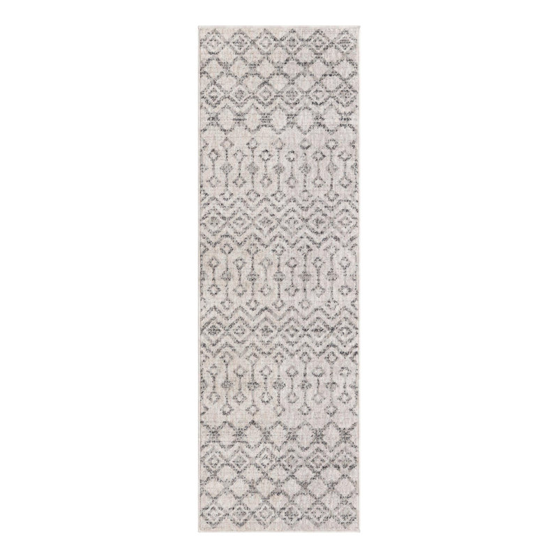 Barnkine Geometric Indoor Rug, Runner 2' x 6'