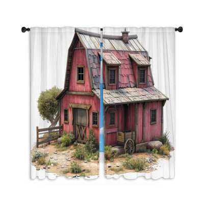 Paire de rideaux obscurcissant en polyester