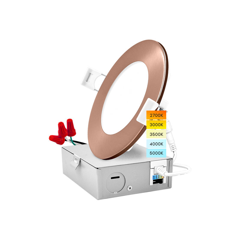 Ensemble d'éclairage encastré 4 "Ultra Slim