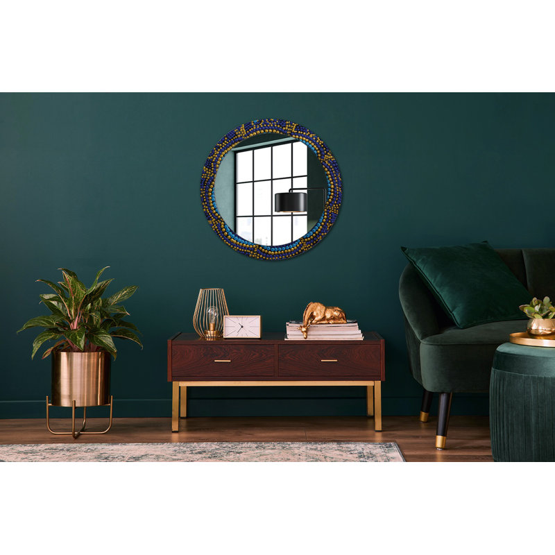 Huldar Glass Flat Wall Mirror