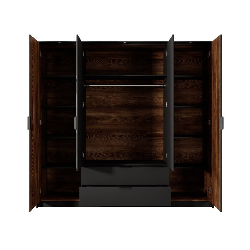 Spritzky 4 Door Wardrobe