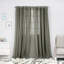 Rideaux semi-transparents avec œillets -25472390-25472389