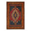Oriental Area Rug in Rust