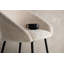 Terrest Upholstered Counter Stool with Metal Frame