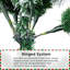 Green Spruce Flocked/Frosted Christmas Tree-1726872031