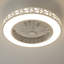 Bujor Ceiling Fan with LED Lights