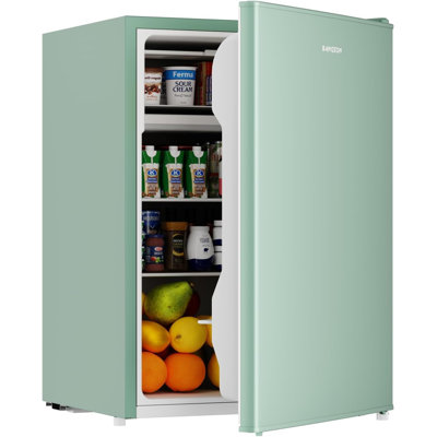 Réfrigérateur compact BANGSON 2,6 pi³ avec congélateur de bureau, écologique | Mini réfrigérateur pour chambre d'étudiant, compact, écoénergétique et silencieux