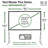 Yard Master Plus Series 49" x 87.1" Portable Folding Frame Projector Screen-101302663