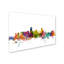 « miami floride horizon », reproduction d’impression sur toile tendue-15823072
