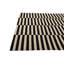 Tapis noir et blanc Natale