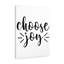 Choose Joy - Wrapped Canvas Print