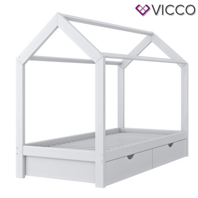Rylen Standard House Beds with Storage Included