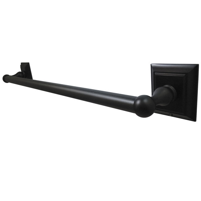 Kingston Brass Millennium 24-Inch Towel Bar, Oil Rubbed Bronze