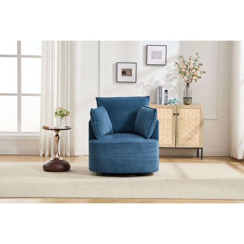 Chaise pivotante, Blue