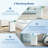 Antarctic Star 45-Pints/Day High Humidity Dehumidifier W/Washable Filter,3 Modes, 24-H Setting, White