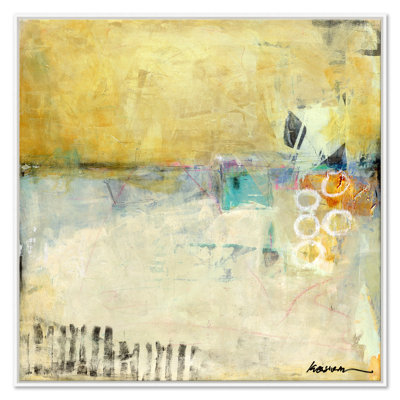 Beyond the Fence by Jill Krasner - Single Picture Frame Painting on Canvas