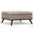 Distressed Gray Taupe Vegan Faux Leather