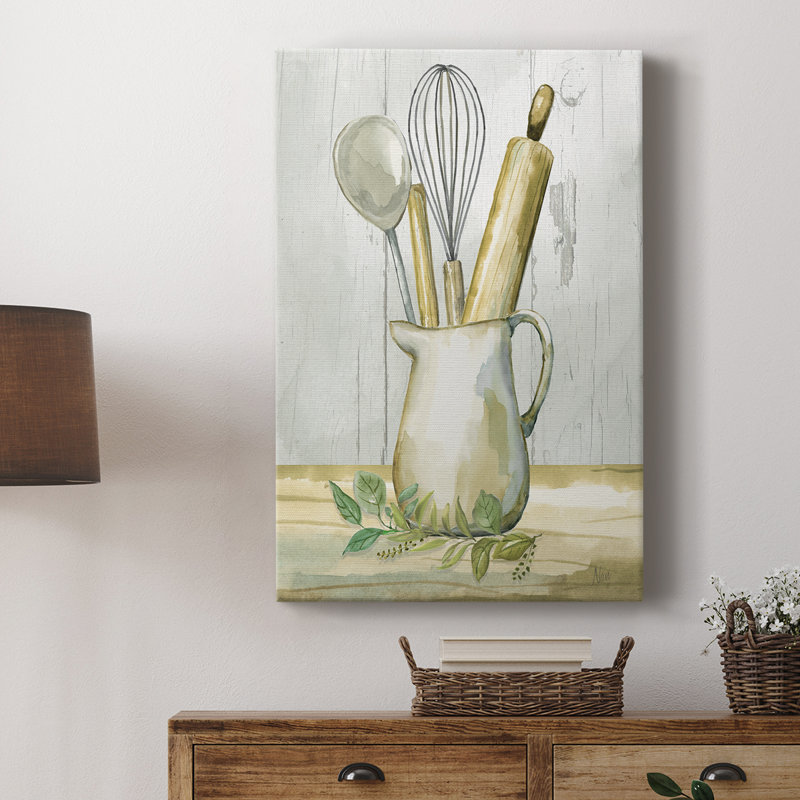Équipement de cuisine II - Cavas enveloppés de galerie, H 12 po x l 8 po