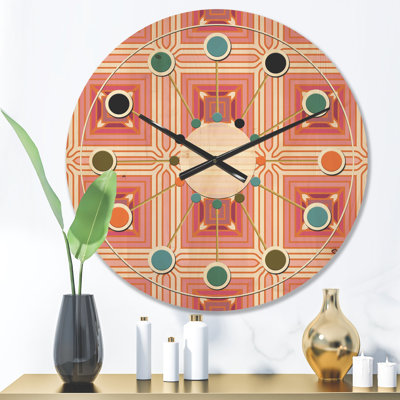 Solid Wood Wall Clock