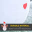 Clarksville Christmas Inflatable Snowman, Rotating Lighted Indoor Outdoor  Decoration