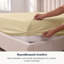 Delara GOTS-Certified Organic Cotton Sateen Fitted Sheet, 400 Thread Count, Soft Long-Staple Cotton, 16" Deep Pocket-103976071-88077807