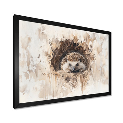 Hedgehog Adventure In New Zealand I - Hedgehog Wall Décor