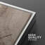 2 pièces, impression de bois de chêne beige, forêt, anneau, neutre, art minimaliste, décor de ferme moderne sur toile-92285292-92285294
