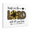 Trust InLord Leopard Proverbs 3:5 - Wrapped Canvas Print