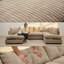 5 Seater Corduroy Corner Sectional-1792938361