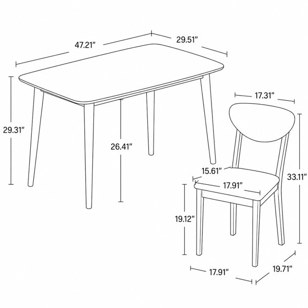Dimensions du produit