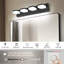 Luminaire en acrylique à intensité variable pour salle de bain à 4 lumières DEL (gradateur non inclus)-1527794446-1527794440