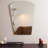 Tarpley Metal Flat Wall Mirror